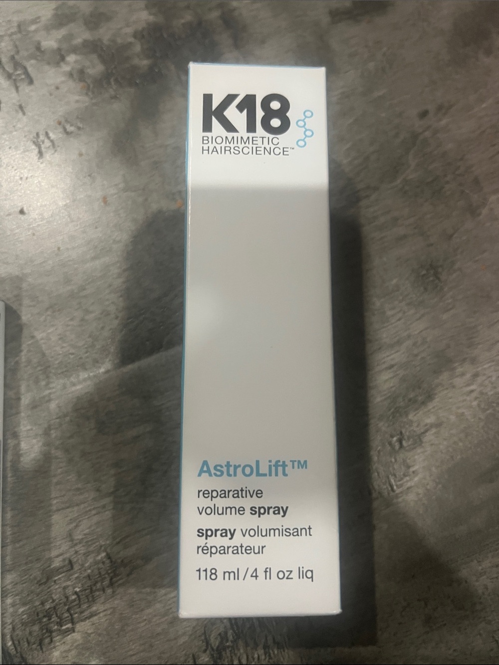 K18 AstroLift Reparative Volume Spray — White